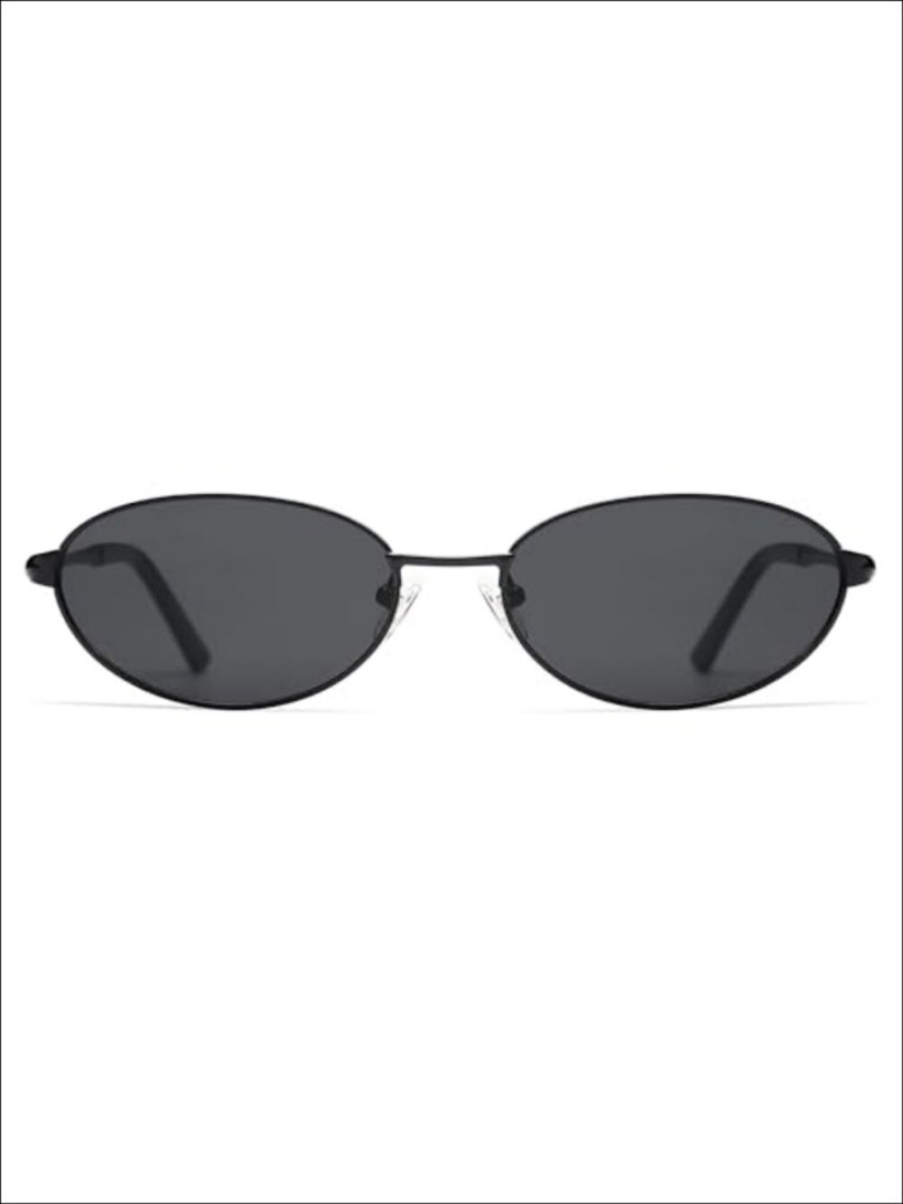Oval Retro Sunglasses UV400 Full-Frame Unisex Everyday Driving Travel